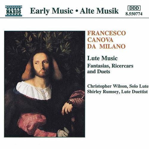 Foto van Da milano: lute music, fantasias, ricercars & duets - cd (4891030507746)