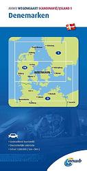 Foto van Anwb wegenkaart scandinavië/ijsland 1. denemarken - pakket (9789018048556)