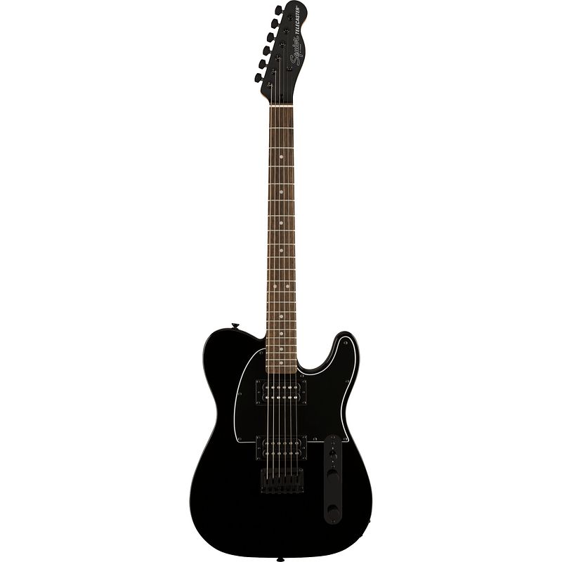 Foto van Squier fsr affinity telecaster hh metallic black elektrische gitaar