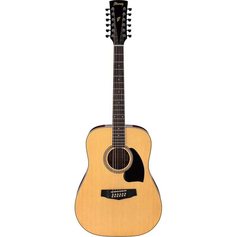 Foto van Ibanez pf1512-nt 12-snarige dreadnought-model westerngitaar