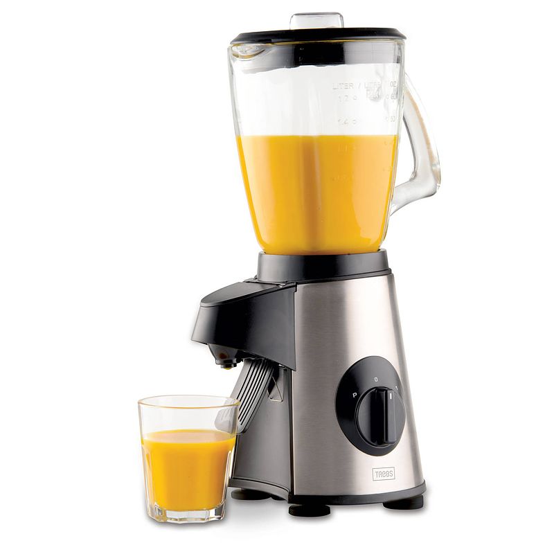 Foto van Trebs blender met tapkraan 500 w rvs 99327