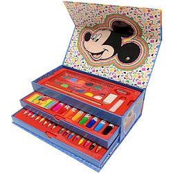 Foto van Disney mickey mouse kleurset 42-delig kleurdoos met lade