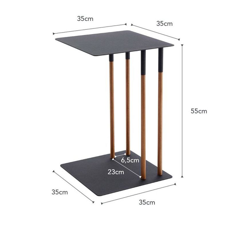 Foto van Yamazaki side table - plain - black