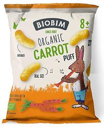 Foto van Biobim organic carrot puff 8+