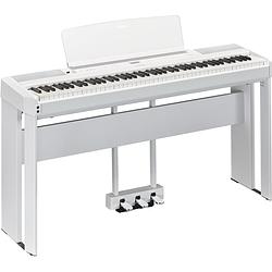 Foto van Yamaha p-515wh digitale piano wit + onderstel wit + pedaal-unit wit