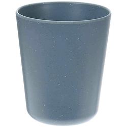 Foto van 4x stuks onbreekbare kunststof/melamine bekers - blauw - 450 ml - drinkbekers