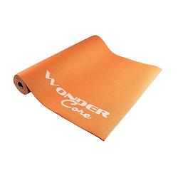Foto van Wonder core - twin color yoga mat - oranje/grijs