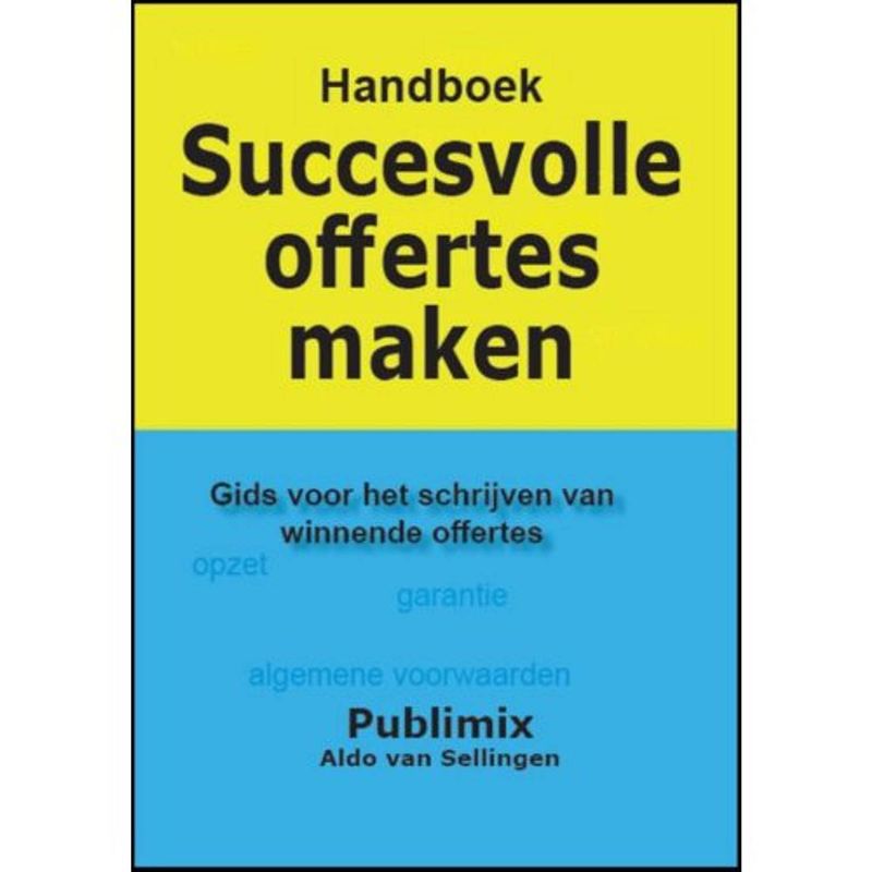 Foto van Handboek offerte