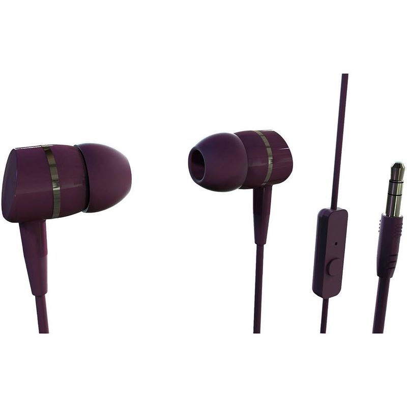 Foto van Vivanco smartsound berry in ear oordopjes kabel bessen