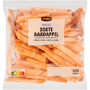 Foto van Jumbo verse zoete aardappelfriet 400g