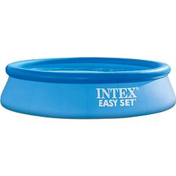 Foto van Intex opblaaszwembad easy set 244 x 61 cm pvc blauw