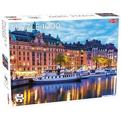 Foto van Tactic legpuzzel sterren in stockholm aan de pier 1000 stukjes