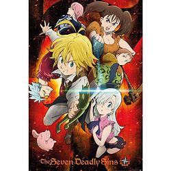 Foto van Gbeye the seven deadly sins key art 1 poster 61x91,5cm