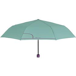 Foto van Perletti paraplu mini dames 97 cm polyester/staal groen