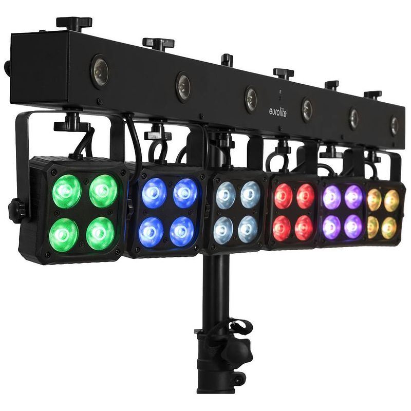 Foto van Dmx led-lichteffect eurolite led kls-180/6 kompakt-lichtset