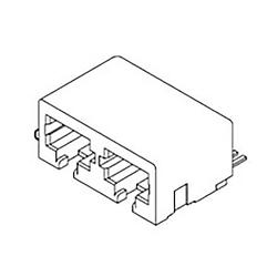 Foto van Molex cat 3 mod jack/plug 441930003 bus zwart 1 stuk(s)