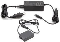 Foto van Chilipower netadapter ack-e8 voor canon - plus lp-e8 dummy accu - adapter kit