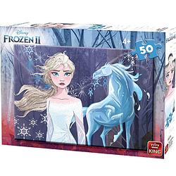 Foto van King international legpuzzel disney frozen ii junior 50 stukjes (b)