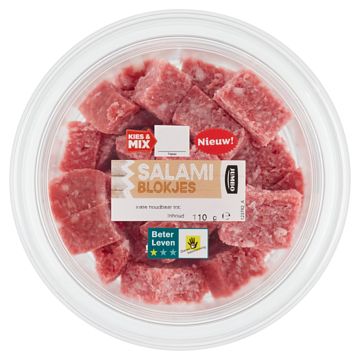 Foto van Jumbo salami blokjes 110g