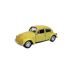 Foto van Speelauto volkswagen kever geel 12 cm - speelgoed auto's