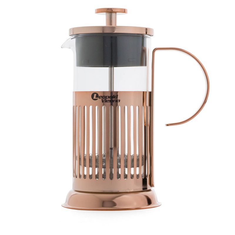 Foto van Leopold vienna french press cafetière - koper - 350 ml