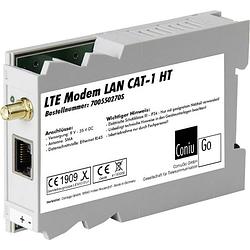 Foto van Coniugo coniugo lte gsm modem lan hutschiene cat 1 lte-modem 12 v/dc functie: alarmeren