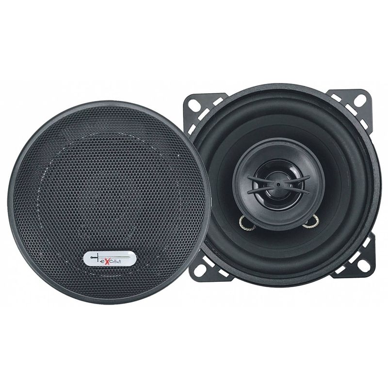Foto van Excalibur speakerset tweeweg coaxiaal x102 200 watt zwart