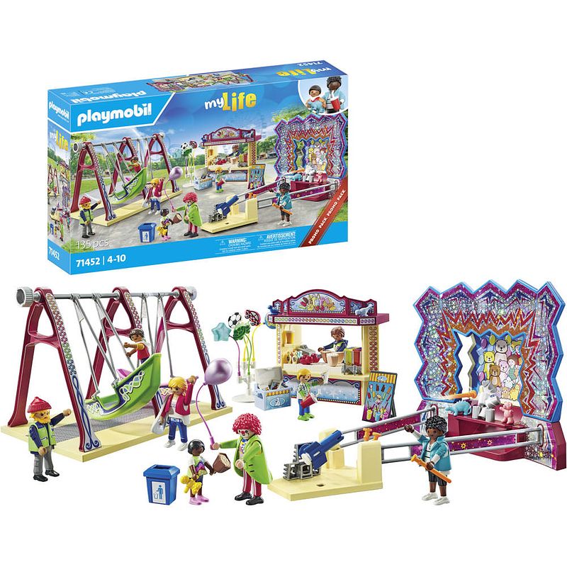 Foto van Playmobil my life starter pack attractiepark 71452