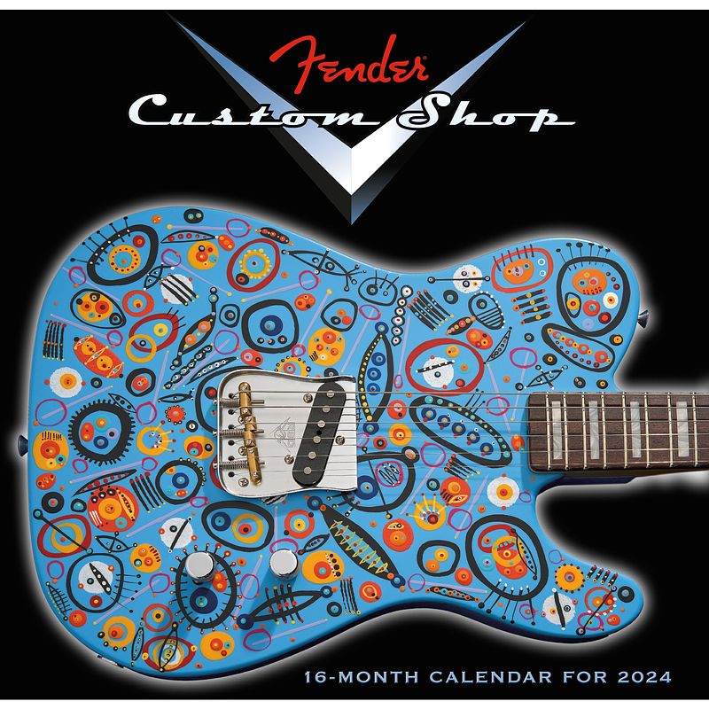 Foto van Fender 2024 custom shop calendar