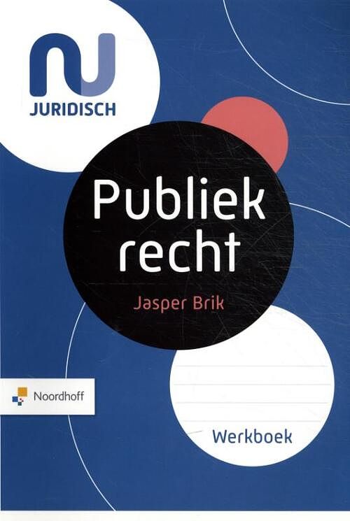 Foto van Publiekrecht - jasper brik - paperback (9789001734855)