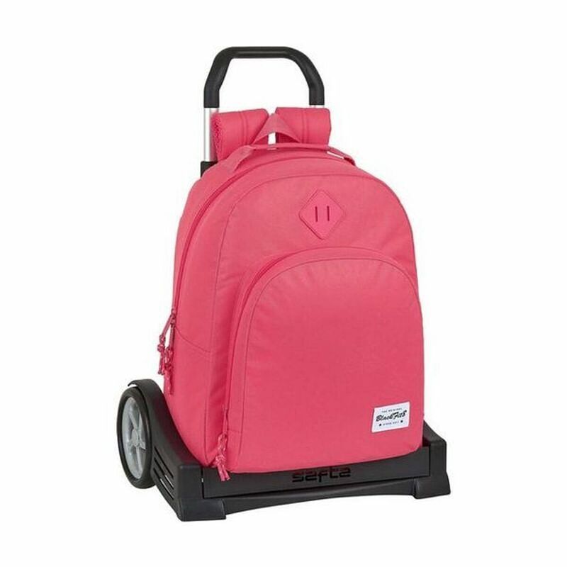 Foto van Schoolrugzak met wielen evolution blackfit8 m860a roze (32 x 42 x 15 cm)