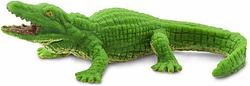 Foto van Safari speelset good luck minis alligators 2,5 cm groen 192 delig