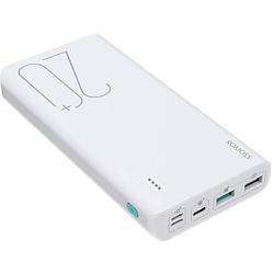 Foto van Romoss sense 6+ powerbank 20000 mah fast charge li-ion wit statusweergave