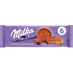 Foto van Milka choco wafer koek met melkchocolade 6 stuks 180g bij jumbo