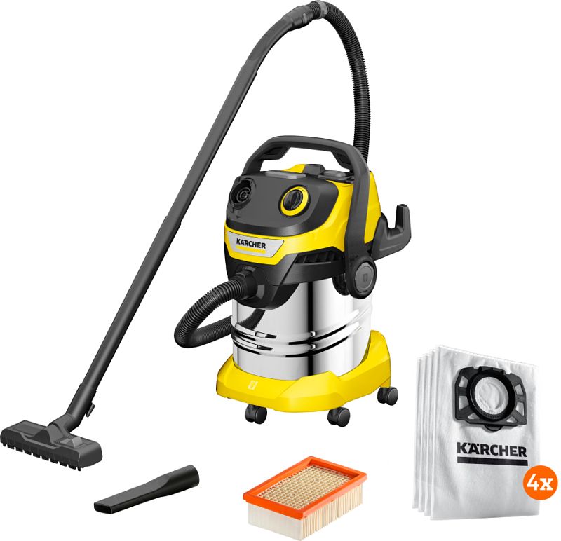 Foto van Karcher wd 4 s v-20/5/22 + stofzuigerzakken (4x)