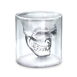 Foto van Aretica shot glaasje skull set van 4 glas -