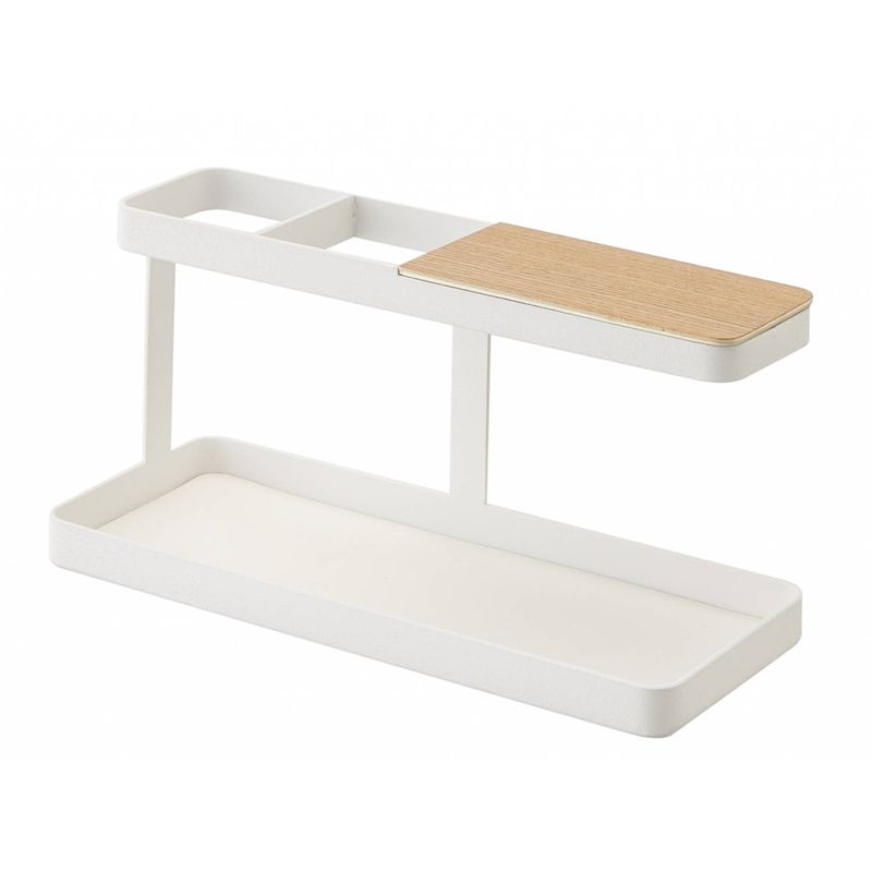 Foto van Yamazaki desk organizer - tower - white