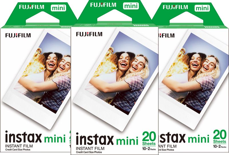 Foto van Fujifilm instax mini colorfilm glossy 10x2 pak 3 pack