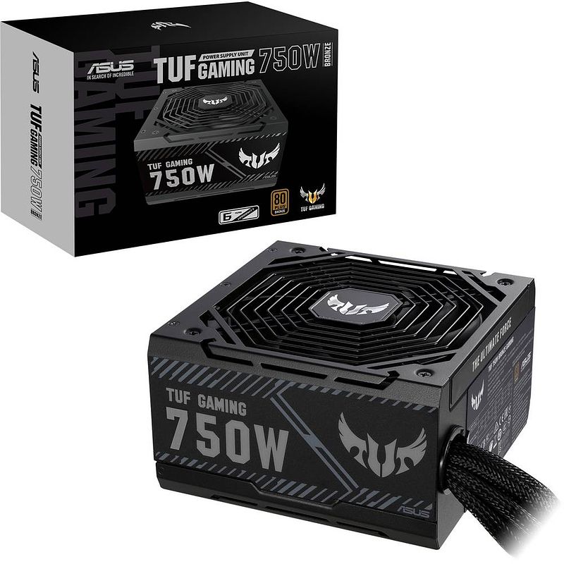 Foto van Asus tuf gaming 750b pc netvoeding 750 w atx 80 plus bronze