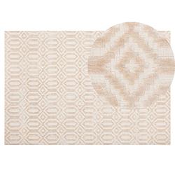 Foto van Beliani adatepe - vloerkleed-beige-viscose