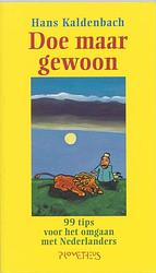 Foto van Doe maar gewoon - hans kaldenbach - ebook (9789044618563)