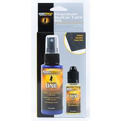 Foto van Musicnomad mn140 premium guitar care kit set van 3 onderhoudsmiddelen voor gitaar