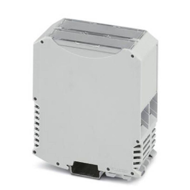 Foto van Phoenix contact me max 45 u-u1 kmgy vpe1 2201326 elektronicabehuizing 99 polyamide lichtgrijs 1 stuk(s)