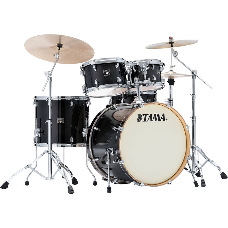 Foto van Tama cl52krs-tpb superstar classic transparent black 5d shellset