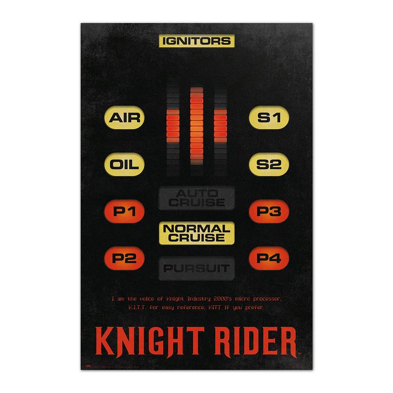 Foto van Grupo erik knight rider poster 61x91,5cm