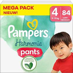 Foto van Pampers - harmonie pants - maat 4 - mega pack - 84 stuks - 9/15 kg