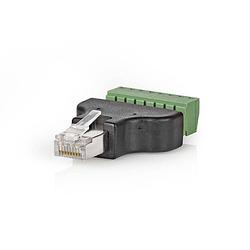 Foto van Nedis cctv-security connector - cctvcm20bk - zwart