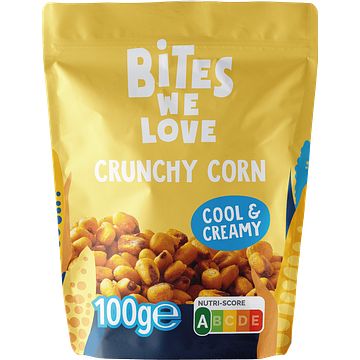 Foto van Biteswelove crunchy corn cool & creamy 100g bij jumbo