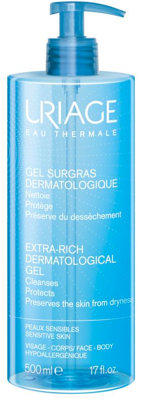 Foto van Uriage thermaal water dermatologische reinigingsgel