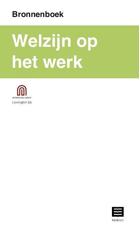 Foto van Welzijn op het werk (bronnenboek) - bunker hill group - paperback (9789046610770)